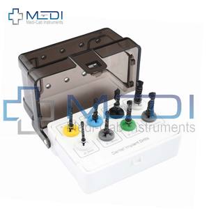 Kit de brocas de trefina para implantes dentales recubiertos de titanio - Product Image 2