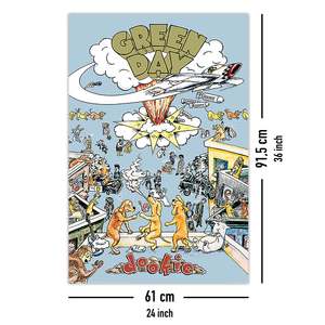Modern Style Green Day Dookie <b>Poster</b> Paper Design for Wall Use - Product Image 5