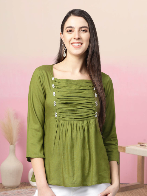 สีเขียว