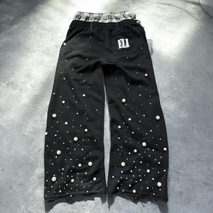 Pantalones Deportivos con Pedrería al por Mayor, MOQ Bajo, Precio Bajo, Alta Calidad, Servicio OEM, Logotipo Personalizado, Más Vendidos - Product Image 5