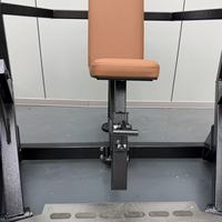 Machine de musculation pectorale professionnelle PowerX à charge libre, type à rouleaux, pour l'entraînement de la force pectorale