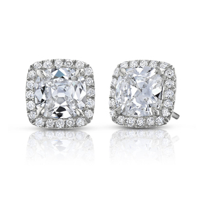 Round Brilliant Cut Diamond <b>Stud</b> VVS Moissanite Diamond <b>Stud</b> <b>Earrings</b> IGI Certified 14K Gold Diamond Hip Hop Style for Women - Product Image 6