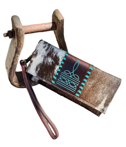 <b>Women</b> Bohemian Style Long <b>Wallet</b> Handcrafted Genuine Leather Animal Prints RFID Safety <b>Travel</b> Zipper Spring Summer Autumn Winter - Product Image 4