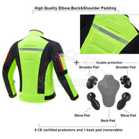 Veste de moto pour homme en Cordura personnalisée, résistante, légère, respirante, séchage rapide, doublure amovible pour l'hiver, toutes saisons