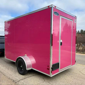 จัดส่งฟรี10FT ตู้ไอศกรีมเคลื่อนที่รถเข็นจำหน่ายขนมหวานแช่แข็งแบบนุ่มและมีอุปกรณ์ครบครันสำหรับธุรกิจสตรีทฟู้ด - Product Image 1