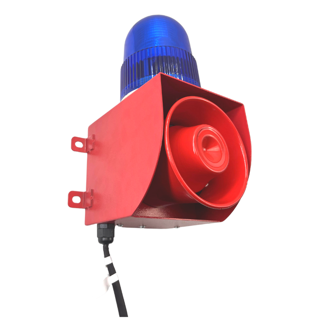 Industrial Alarm Siren 0-130dB, High Power Noisy Environment Emergency Alarm Range 150 Meters Fire Tornado Alarm For Telephone