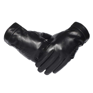 Gants en cuir à logo personnalisé, très vendus, de qualité supérieure, confortables, faciles à porter, parfaits pour la mode - Product Image 1