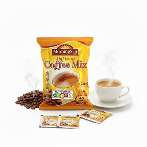 Sobres Pequeños de Mezcla de Café Instantáneo en Paquete, Sabor Rico y Aromático, el Más Popular del Fabricante de Singapur, Café Molido a Granel - Product Image 1