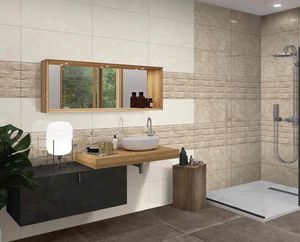 Azulejos de baño de lujo Calacatta 12x24, azulejos de pared de porcelana pulida de alto brillo, azulejos de piso de cerámica resistentes al desgaste para hoteles y spas - Product Image 6