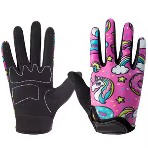 Haute qualité doigt court gants de cyclisme maille tissu peau de mouton cuir gant de vélo respirant absorbant les chocs gant de gymnastique hommes - Product Image 1