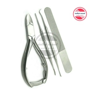 Professional Podiatrist Set HEAVY DUTY THICK <b>Pedicure</b> 4PCS <b>Tools</b> Kit Cutter File Chiropody Podiatry Instruments - Product Image 2