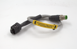 Cable de Señal Eléctrica Atcovi 3222347315 Completo 4P M12 Macho MQS 3P para Plataformas de Perforación, Minería Subterránea, Repuestos - Product Image 2