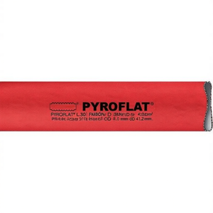 PYROFLAT L.30 Tuyau d'incendie en caoutchouc, diamètre intérieur 38,0 mm, diamètre extérieur 41,2 mm, lot de 30 - Product Image 2