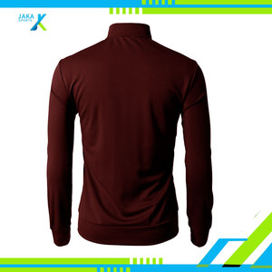 Chaqueta Deportiva de Punto para Hombre, Estilo Informal, Ajustada, Estampada, 100% Algodón, Secado Rápido, Ligera, con Cierre y Manga Larga - Product Image 6