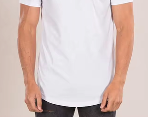 High Quality Heavy Weight Plain <b>Curve</b> <b>Hem</b> <b>T</b> <b>Shirt</b> Printing Embroidery Custom Blank 100 Cotton <b>Men</b> <b>T</b> <b>Shirt</b> - Product Image 4