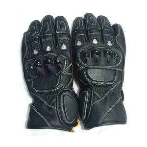 Soft Leather Full Finger Lightweight Breathable Motorbike <b>Racing</b> <b>Gloves</b> for Outdoor Sports - Product Image 1
