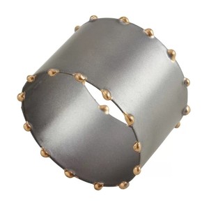 Vente chaude Rond De Serviette Meilleure Qualité Personnalisé Indien Fabriqué À La Main En Tôle Ronds De Serviette ou Serviette Anneau De Tissu Avec Logo - Product Image 6