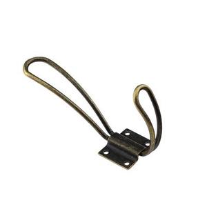 Metal Wall Round <b>Hook</b> Silver Polish for Home Living Room Decoration <b>Coat</b> Hat Keys <b>Hooks</b> Handmade,Classic Shape Heavy Duty Hanger - Product Image 2