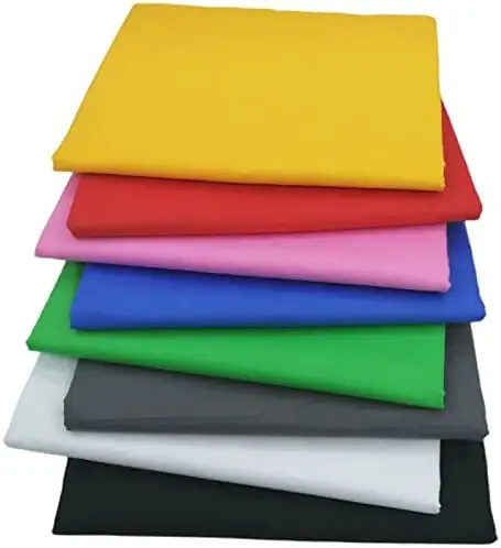 Paquetes de tela de algodón-Tela de color sólido-100% algodón