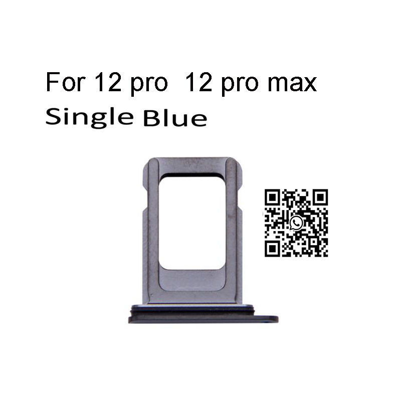 For iPhone 12 Pro Max Dual Sim Card Reader & Tray Repair Parts