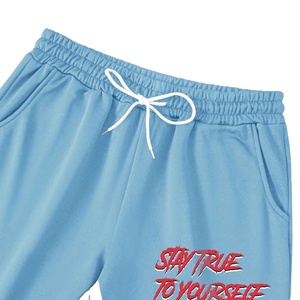 เสื้อฮู้ดดี้ลายการ์ตูนพิมพ์ DTF แบบปรับแต่งได้สำหรับผู้ชาย พร้อมกางเกงขายาวสีตัดกัน ชุดวอร์มผ้าเทอร์รี่ เสื้อฮู้ดดี้ผู้ชาย - Product Image 5