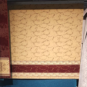 Alfombra Adiva para Oración, Diseño Floral Moderno, Tejida, de Pelo Alto, con Base Acolchada de Yute, Fabricada en Gaziantep, de Poliéster, para Sala de Estar - Product Image 1