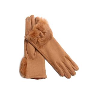 Vente en gros de gants chauds d'hiver en cuir souple pour femmes à la mode au meilleur prix Offre Spéciale fabrication de gants de mode - Product Image 5