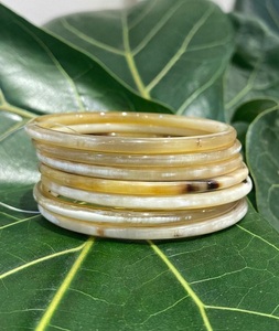 Bracelet en corne de buffle de haute qualité bijoux Bracelet en corne de vache à la mode et bracelet en pot pour une utilisation à la main - Product Image 3