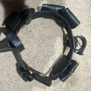 เข็มขัดหนังยุทธวิธีทนทานทันสมัยสำหรับผู้ชายสายรัดเอวปรับได้สบายเหมาะสำหรับกิจกรรมกลางแจ้งและชุดทำงาน - Product Image 4