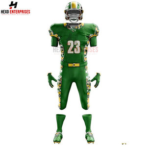 Vente en gros de maillots de football américain personnalisés, ensembles de pantalons, uniformes grande taille XL, hauts à motifs vierges et uniformes de style numérique - Product Image 3