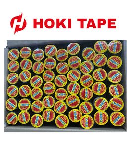 Hoki 14mm X 3yard 120mic PVC câble bande sensible à la pression fils électriques isolants durables sécurisés pour le regroupement des câbles - Product Image 2