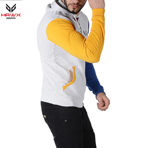 Sweat à capuche zippé pour hommes de haute qualité coton Polyester polaire hiver doublé haut à capuche meilleure vente conception à motif solide - Product Image 3