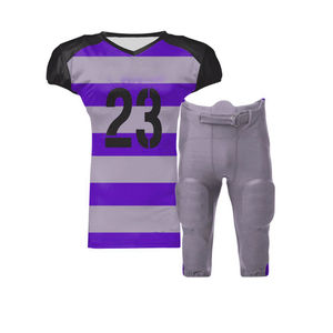 Conjunto de Uniforme de Fútbol Americano para Adultos, 100% de Alta Calidad, Manga Corta, Transpirable, Antibacteriano, Secado Rápido, 100% - Product Image 1