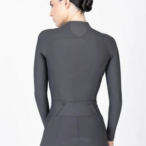 Camiseta de equitación ligera, transpirable, de tejido elástico, atlética, para mujer, para montar a caballo, cómoda para el verano - Product Image 3