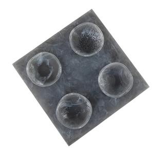 Plateau en résine époxy de luxe avec 4 bols à dessert, ensemble de service artisanal pour bonbons et chocolats dans un coffret cadeau pour le Ramadan et l'Aïd - Product Image 3