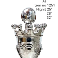 2025 HOT SELLING Trophy Cup Custom Award Silver Cup Medal Awards Trophée de luxe Fabrication de médailles et de trophées