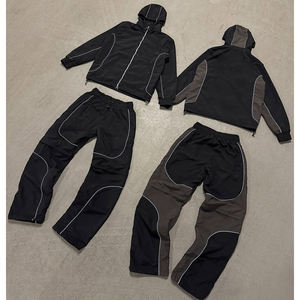 Chaqueta Cortavientos de Invierno para Hombre con Logotipo Personalizado, Conjunto Deportivo 5 en 1, 100% Algodón, Grueso, para Entrenamiento y Uso Casual, Venta al Por Mayor - Product Image 6