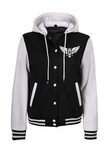 เสื้อแจ็กเก็ตมีฮู้ดปักลายที่มีความยาวสั้นคอตั้งระบายอากาศได้ดีเป็นมิตรกับสิ่งแวดล้อม - Product Image 6