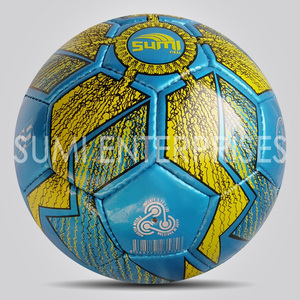 Balón de Fútbol Profesional Personalizado SUMI, Cosido a Mano, de PU, Color Personalizado, Diseño Duradero para Deportes de Equipo en Interiores/Exteriores - Product Image 2