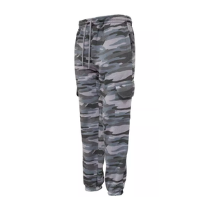Joggers de camuflaje OEM para hombre, pantalones de lana elegantes y duraderos con cintura elástica, opciones de tela personalizadas ligeras y transpirables - Product Image 2