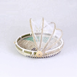 Couvre-aliments en filet pliable en herbe de mer naturelle à prix avantageux, durable et biodégradable, filet en maille pour aliments, plateaux recouverts - Product Image 3
