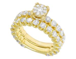 Wedding <b>Rings</b> Fine Jewelry 925 <b>Sterling</b> <b>Silver</b> Moissanite Diamond Engagement <b>Ring</b> <b>Set</b> For Women - Product Image 5