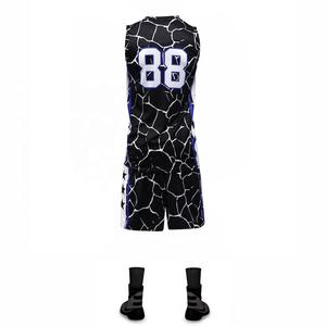 Maillot de basket-ball sublimé personnalisé Débardeurs de basket-ball à chaud de conception uniforme de basket-ball à vendre - Product Image 3