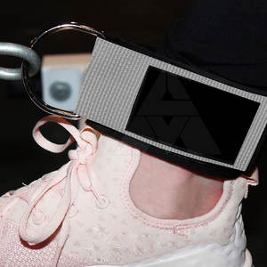 เครื่องออกกำลังกายสายรัดข้อเท้าสำหรับผู้ใหญ่โลโก้ออกแบบได้ตามต้องการสายรัดข้อเท้าสำหรับงานหนักนีโอพรีนทำจากผ้าฝ้ายโพลีเอสเตอร์เพื่อความปลอดภัยในการออกกำลังกาย - Product Image 6