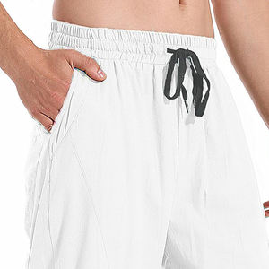 กางเกงวิ่งแนวสตรีทใส่ได้ทั้งชายและหญิงกางเกงผู้ชายแบบถักน้ำหนักเบาทำจากผ้าฝ้าย100% กระเป๋าผ้าเทอร์รี่ - Product Image 2