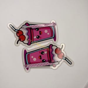 Set de Pinzas para Pestañas de Acrílico Rosa Cereza, Placas de Precisión para Pestañas, Soporte para Lifting de Pestañas, Almacenamiento de Pegamento para Pestañas con Forma de Mariposa, Corazón y Círculo - Product Image 6