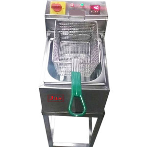 Friteuse à gaz professionnelle en acier inoxydable pour hôtel - Product Image 2