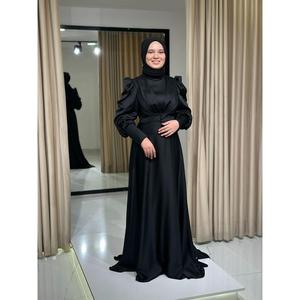 Stelle nuova stagione Hijab notte elegante abito da sera 527