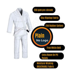 Uniforme de práctica BJJ ligero con flexibilidad mejorada Uniforme BJJ con tela preencogida y opción de cinturón - Product Image 3