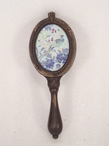 Aluminium Vintage <b>Hand</b> <b>Mirror</b> for Home Wall Decor - Product Image 2